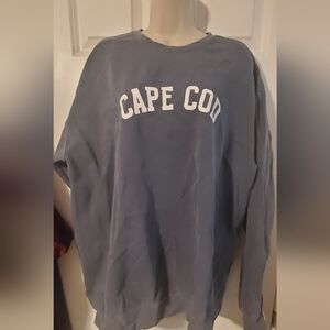 Cape Cod Blue Crewneck Sweater